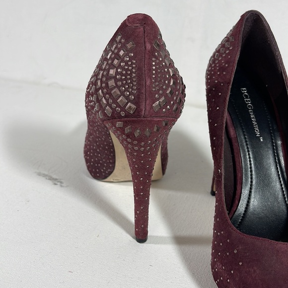 Maroon BCBGeneration mettle details - Picture 5 of 7